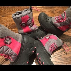 totes Toddler Girl Snow Boots